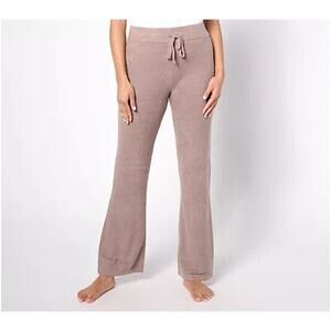 Barefoot Dreams Cozychic Lite Wide Leg Lounge Pants Brown Style 481 Size Medium